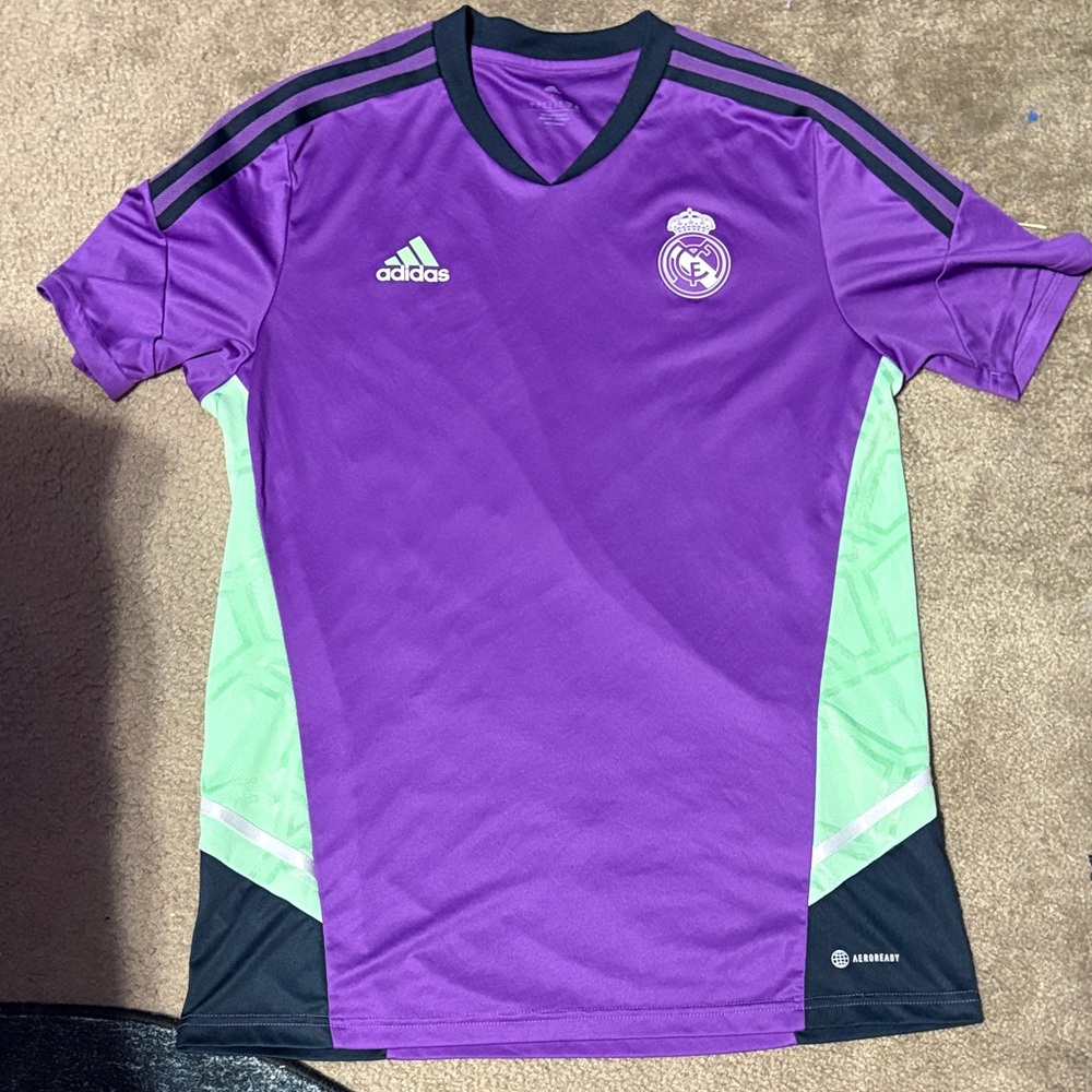 Adidas Real Madrid Purple Soccer Jersey